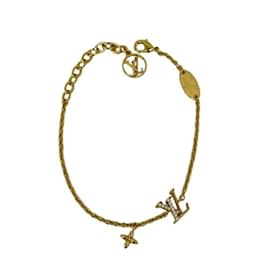 Louis Vuitton-Louis Vuitton Gold Charm Bracelet-Golden
