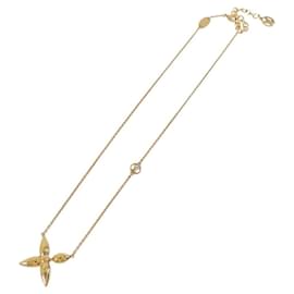 Louis Vuitton-Louis Vuitton Collier Louisette M00365 Necklace-Golden