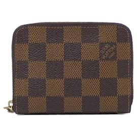 Louis Vuitton-Louis Vuitton Damier Zippy Coin Purse-Damier ebene