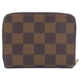 Louis Vuitton-Louis Vuitton Damier Zippy Coin Purse-Damier ebene