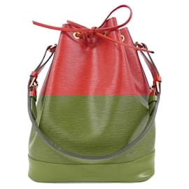 Louis Vuitton-Louis Vuitton Epi Noe M44007 Shoulder Bag-Red