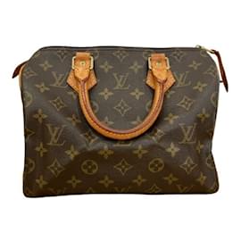 Louis Vuitton-Louis Vuitton M41528 Monogram Speedy 25 Handbag-Other
