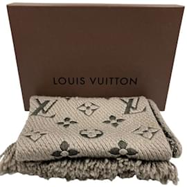 Louis Vuitton-Louis Vuitton Echarpe Mania Scarf-Brown