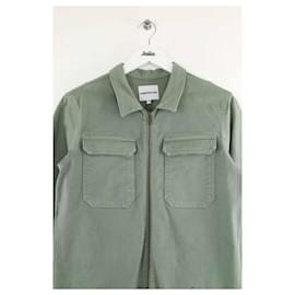 Autre Marque-Cotton jumpsuit-Green