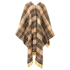 Gucci-Gucci Tartan Poncho-Multiple colors