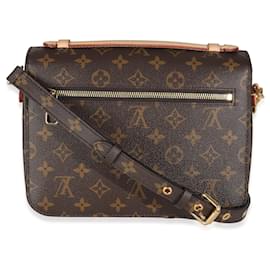 Louis Vuitton-Louis Vuitton Monogram Canvas Pochette Metis-Brown