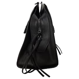 Balenciaga-Balenciaga Small Neo Classic City Tote in Black Leather -Black