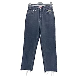Autre Marque-FROM FUTURE Trousers T.FR 36 Cotton-Black