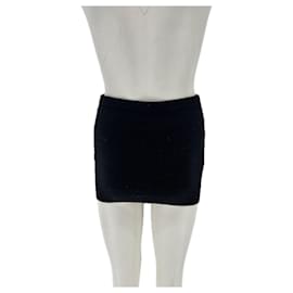 Autre Marque-NON SIGNE / UNSIGNED Skirts T.International TAILLE UNIQUE Wool-Black