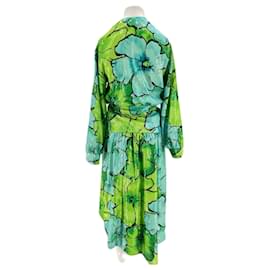 Autre Marque-MIRAE Dresses T.FR 34 Polyester-Green