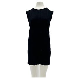 Robe IRO T.FR 34 Cuir Noir