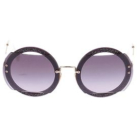 MIU MIU Sunglasses T.  Plastic Black