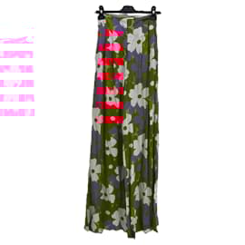 Autre Marque-MIRAE Trousers T.FR 34 Viscose-Red