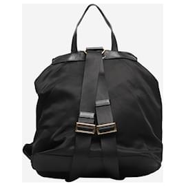 Prada-Prada Black PRADA Backpack Nylon Black Auth 110536 - size-Other