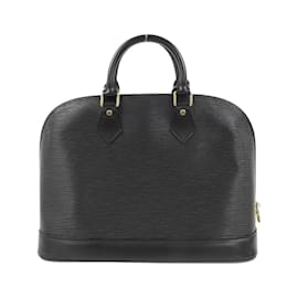 Louis Vuitton-Louis Vuitton Epi Alma PM Handbag-Black