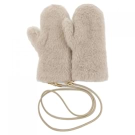 Max Mara-Max Mara Beige Warm Gloves-Beige