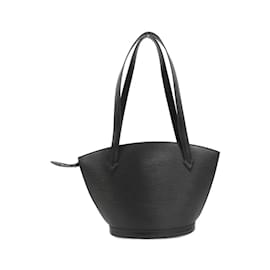 Louis Vuitton-Louis Vuitton Epi Saint Jacques Long Shoulder Bag-Black