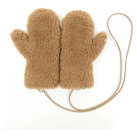 Max Mara-Max Mara Brown Warm Gloves-Brown