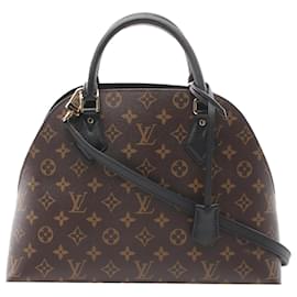 Louis Vuitton-Louis Vuitton Brown Monogram Alma Bnb -Brown