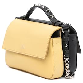 Fendi-Sac à main Fendi Black Micro Hypnoteyes Double Baguette-Autre
