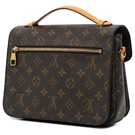 Louis Vuitton-Louis Vuitton Brown Monogram Pochette Metis-Brown