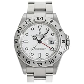 Rolex-Rolex Explorer II 16570 White Dial Men's Watch-Other