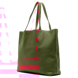 Hermès-Hermès Rouge Clemence Double Sens 36-Rouge