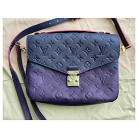 Louis Vuitton-Metis Pouch-Navy blue