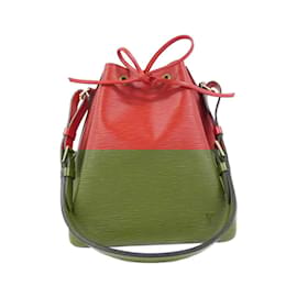 Louis Vuitton-Louis Vuitton Epi Petit Noe Shoulder Bag-Red