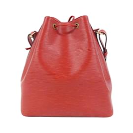 Louis Vuitton-Louis Vuitton Epi Petit Noe Shoulder Bag-Red