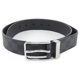 Louis Vuitton-Cinto Standard Bell Louis Vuitton-Marrom,Preto