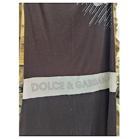 Dolce & Gabbana-Long skirt Dolce & Gabbana-Black,White