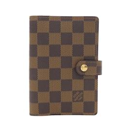 Louis Vuitton-Louis Vuitton Damier Agenda PM Organizer-Damier ebene