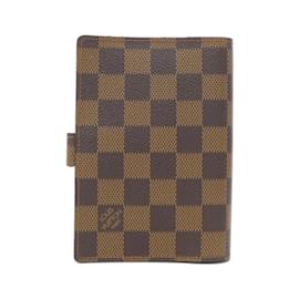Louis Vuitton-Louis Vuitton Damier Agenda PM Organizer-Damier ebene