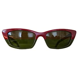 Saint Laurent-Cat eye sunglasses-Red