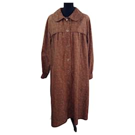 Fendi-Fendi vintage overcoat from the 80s-Brown