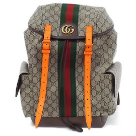 Sac à dos Gucci Ophidia 598140 Fadeb Marron