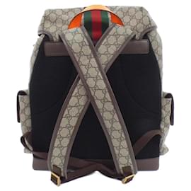 Gucci-Mochila Gucci Ophidia 598140 Fadeb-Marrom
