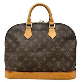 Louis Vuitton-Louis Vuitton Alma PM Handbag-Brown,Monogram