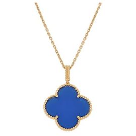 Collana Lunga Magic Alhambra di Van Cleef & Arpels Giallo