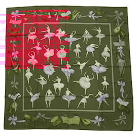 Hermès-Foulard Hermès Carré 90 La Danse-Multicolore