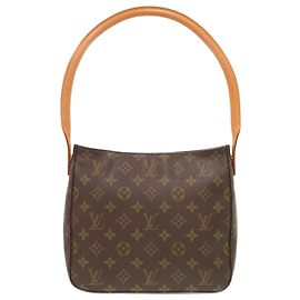 Sac à épaule Monogram Looping MM de Louis Vuitton Marron