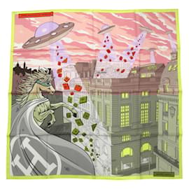 Hermès-Hermes Carre 90 Space Scarf-Multiple colors