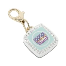Chanel-Chanel ABC764 Keychain-Light blue