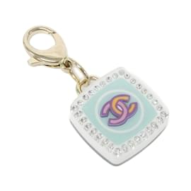 Chanel-Chanel ABC764 Keychain-Light blue