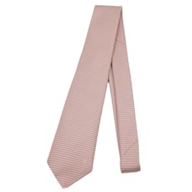 Louis Vuitton-Gravata de seda cinza e rosa Louis Vuitton-Marrom,Rosa