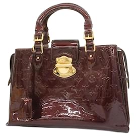 Louis Vuitton-Bolsa Louis Vuitton Vernis Melrose Avenue M93757-Bordeaux