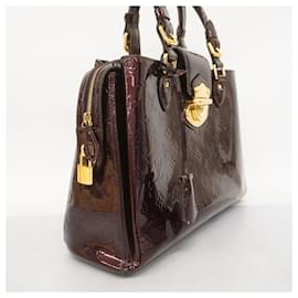 Louis Vuitton-Bolsa Louis Vuitton Vernis Melrose Avenue M93757-Bordeaux