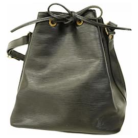 Louis Vuitton-Bolsa de Ombro Petit Noé Epi Louis Vuitton-Preto