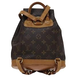 Louis Vuitton-LOUIS VUITTON Monogram Montsouris PM Backpack M51137 LV Auth ar13296-Monogram
